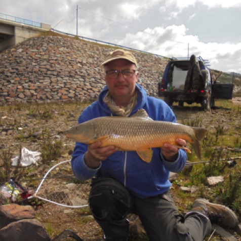 Russell and his lovely Algarve southern barbel Russell and his lovely Algarve southern barbel